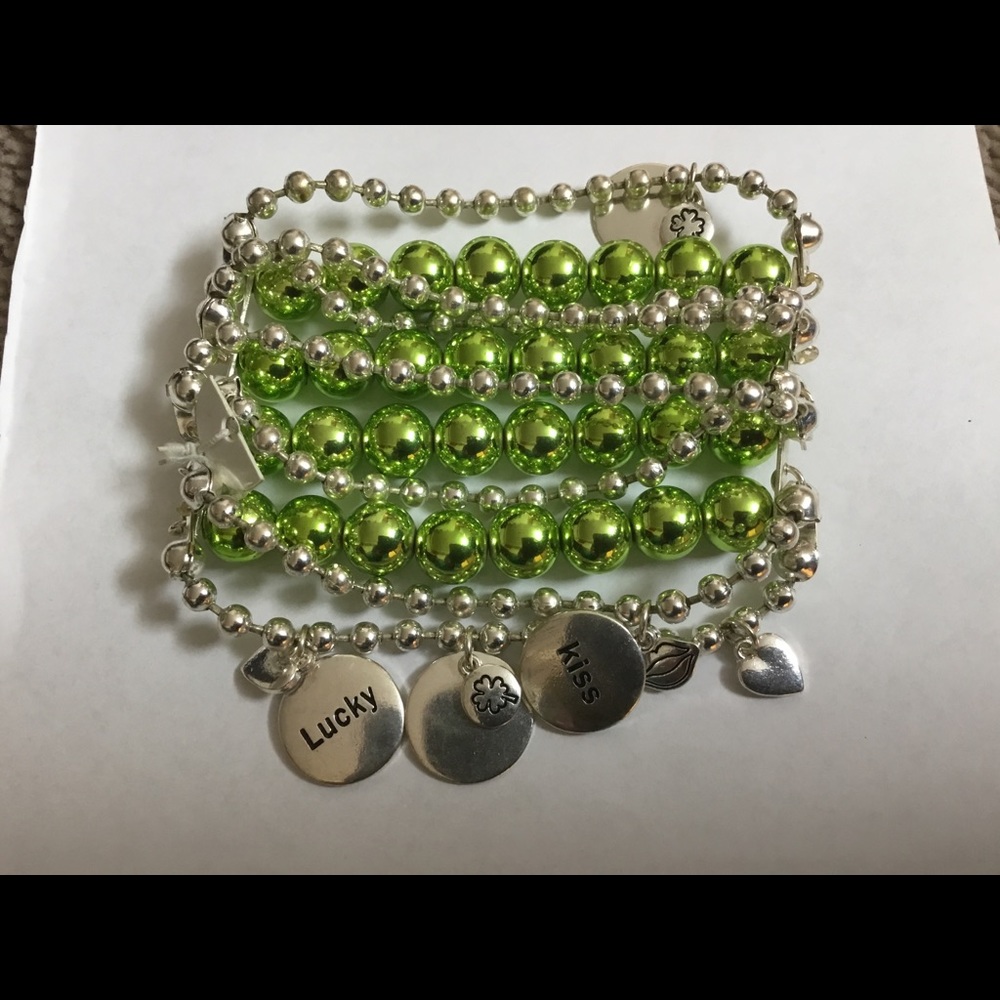 St. Patrick's Day Charm Bracelet